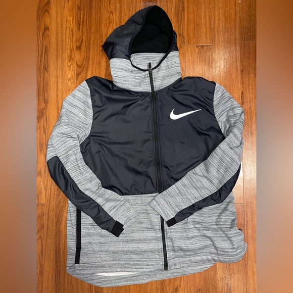 Nike Other - Nike Dri-FIT Basketball Hoodie Black/Gray Men's